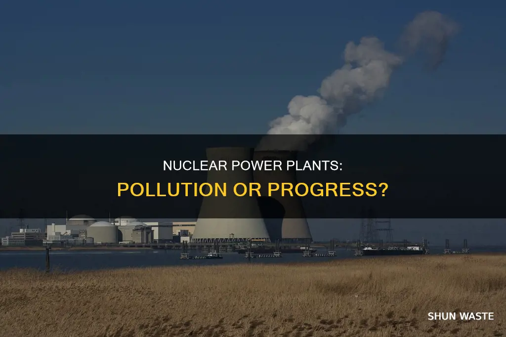 does nuclear reactors make pollution