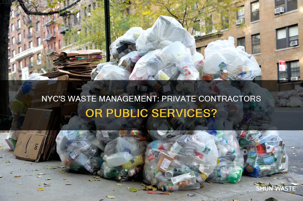 does nyc use private waste collection contractors