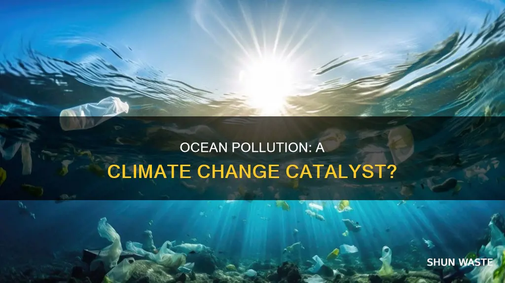 does ocean pollution contribute to climate change