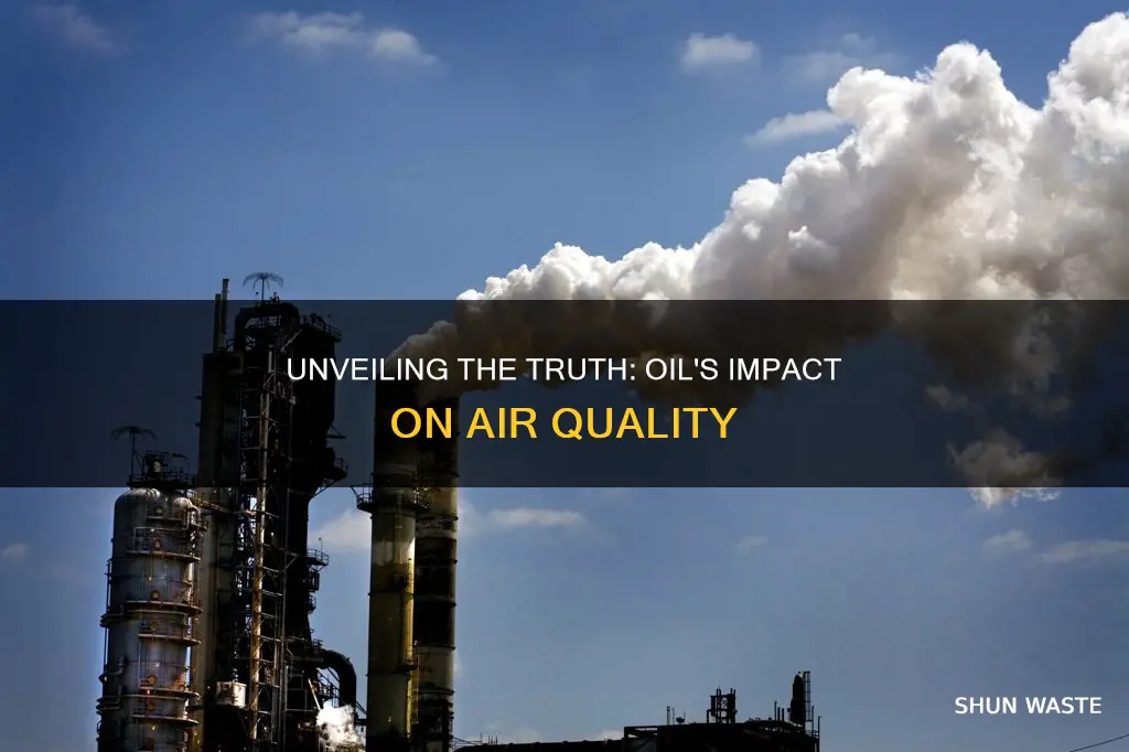 does oil cause air pollution