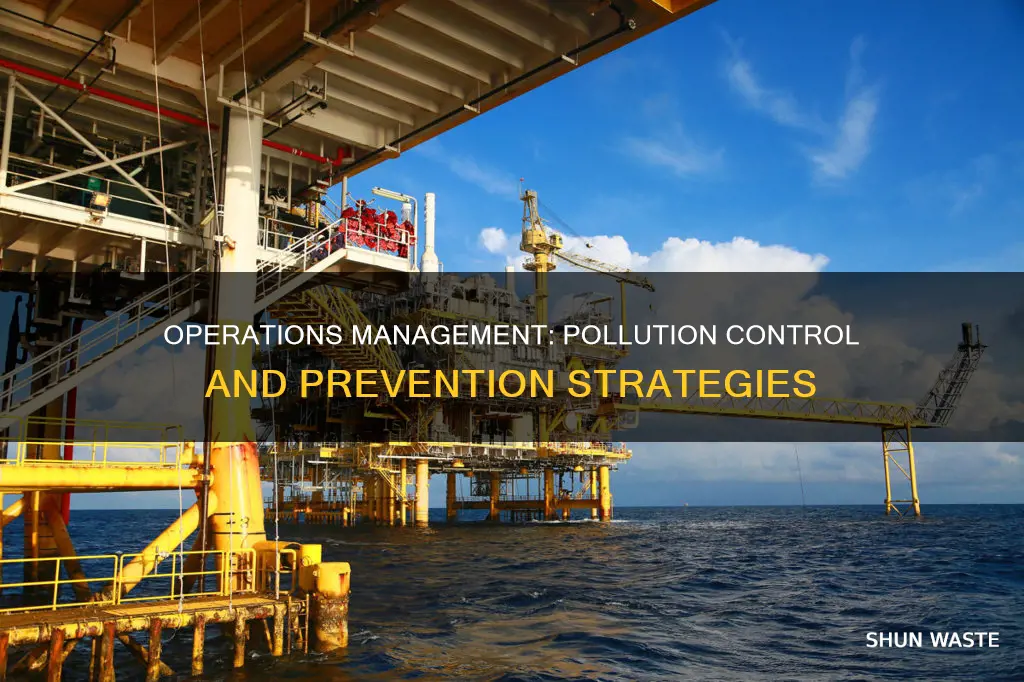does operations management address pollution