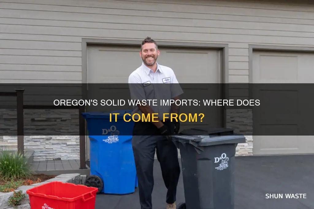 does oregon get solid waste from other places