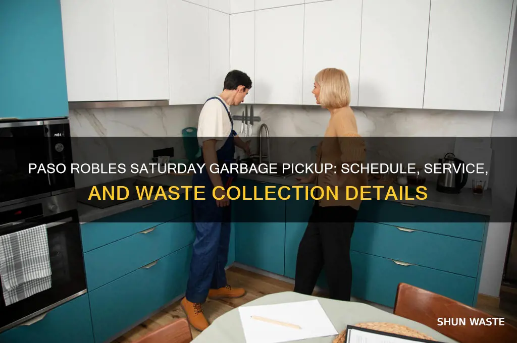 does paso robles waste pick up garbage on saturdays