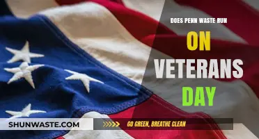 Does Penn Waste Operate on Veterans Day? Collection Schedule Explained