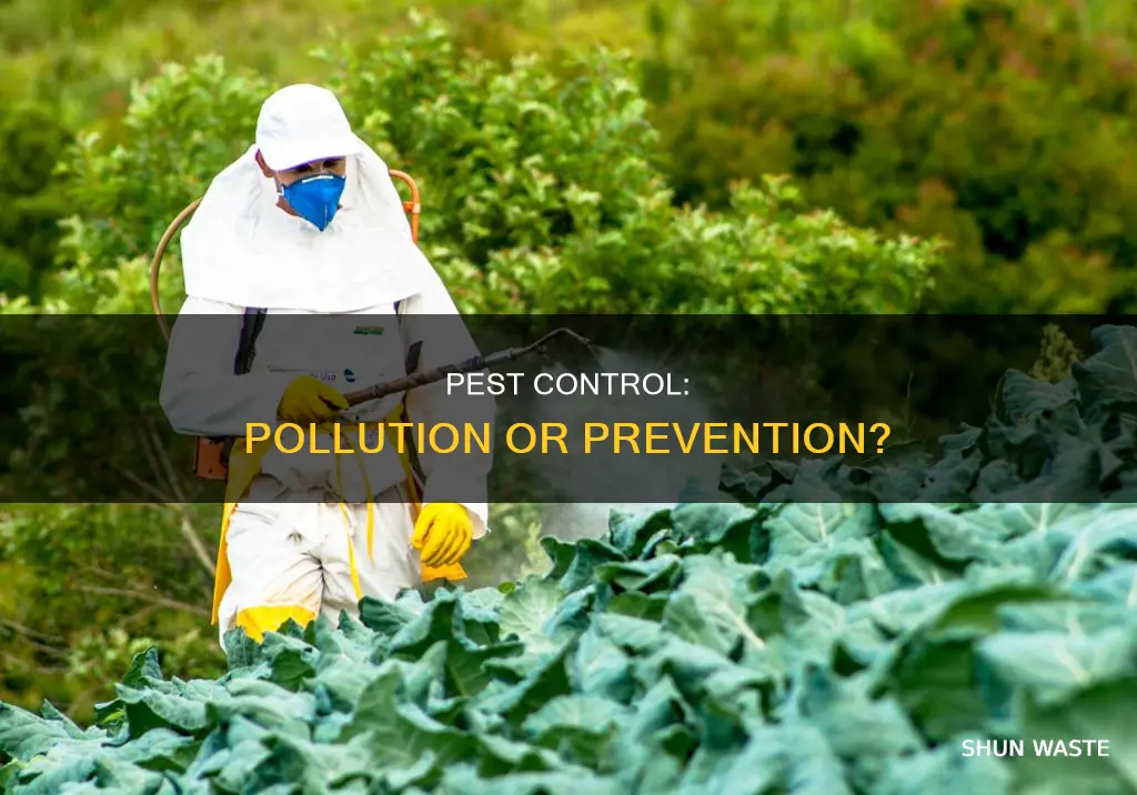does pest control create pollution