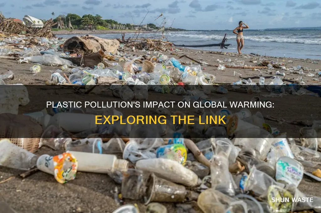 does plastic pollution cause global warming