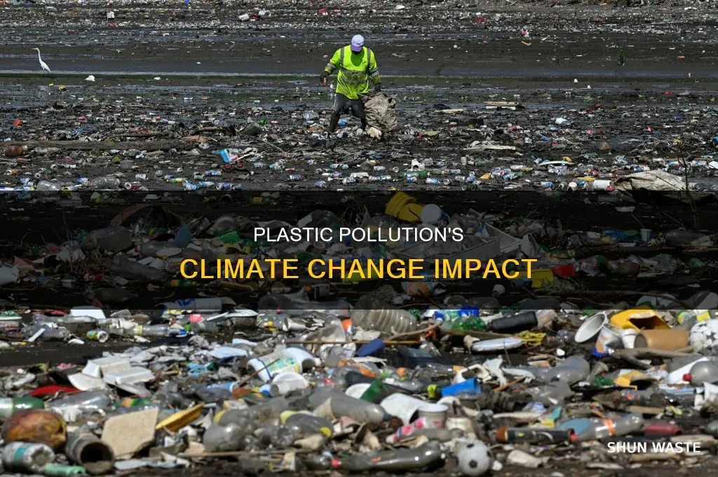 does plastic pollution contribute to climate change