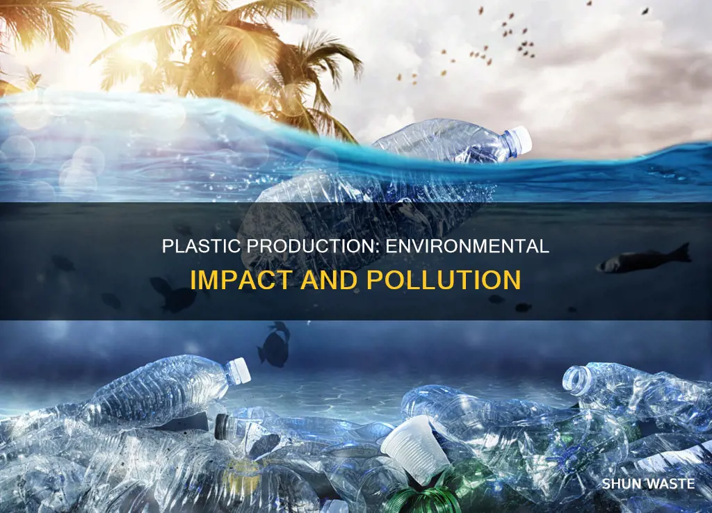 does plastic production pollute the environment