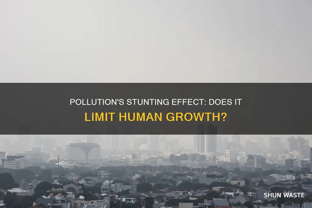 does pollution affect height