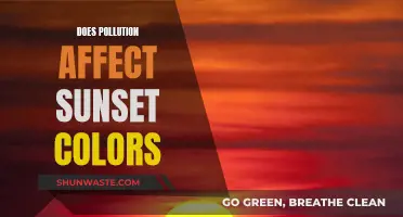 How Pollution Alters Sunset Colors