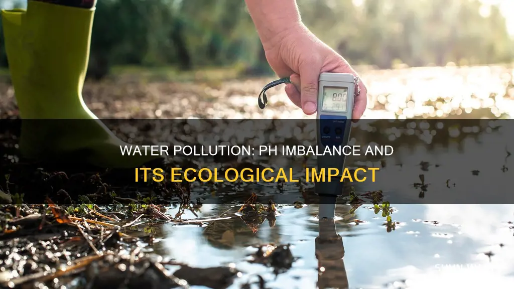 does pollution affect water ph