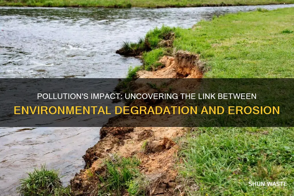 does pollution cause erosion