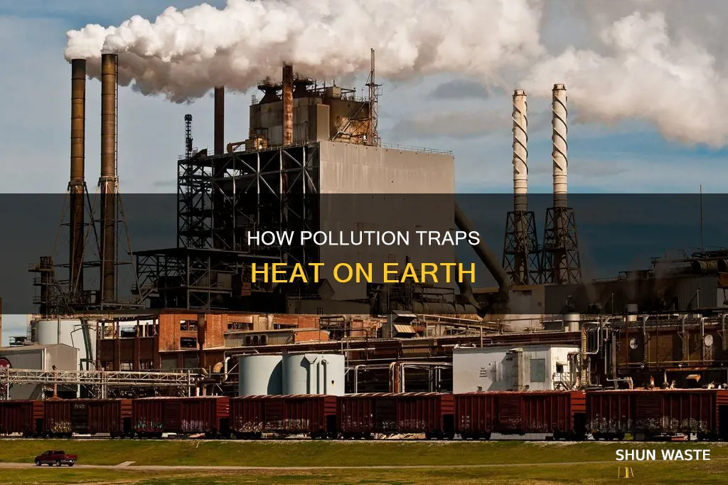 does pollution cause heat