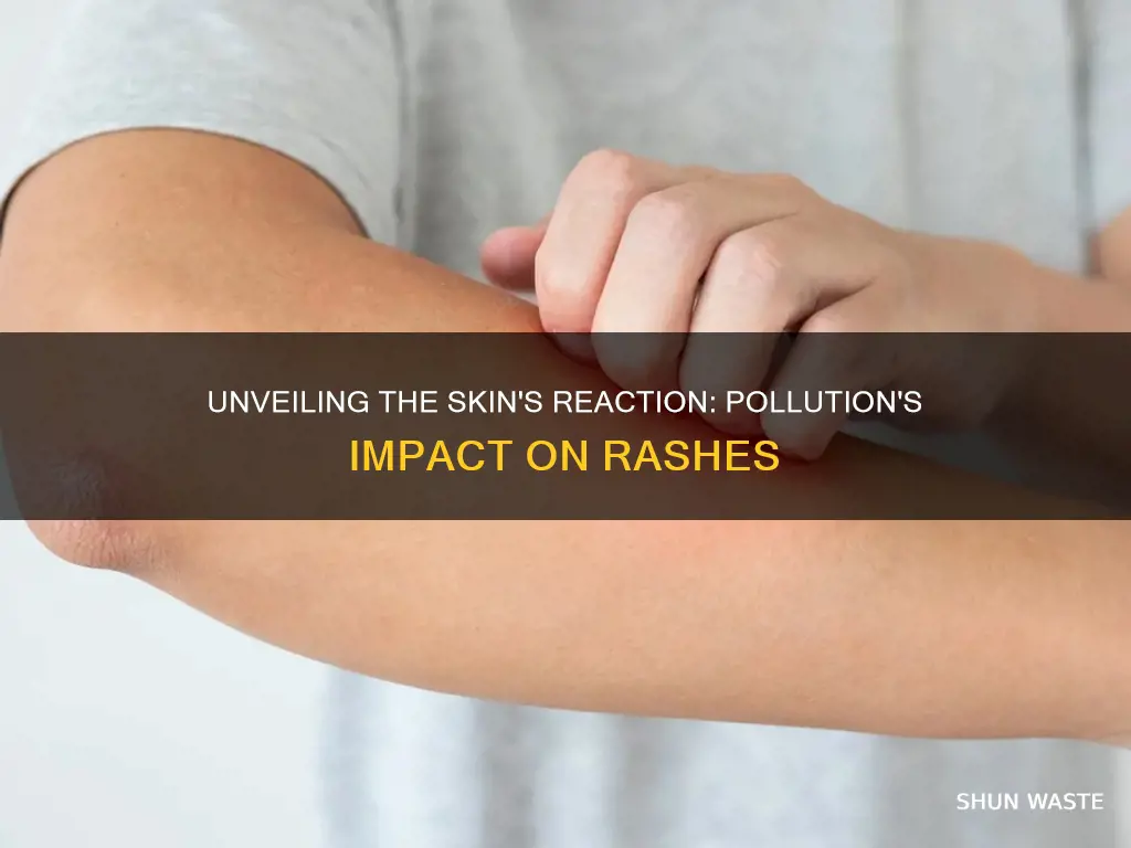 does pollution cause rashes