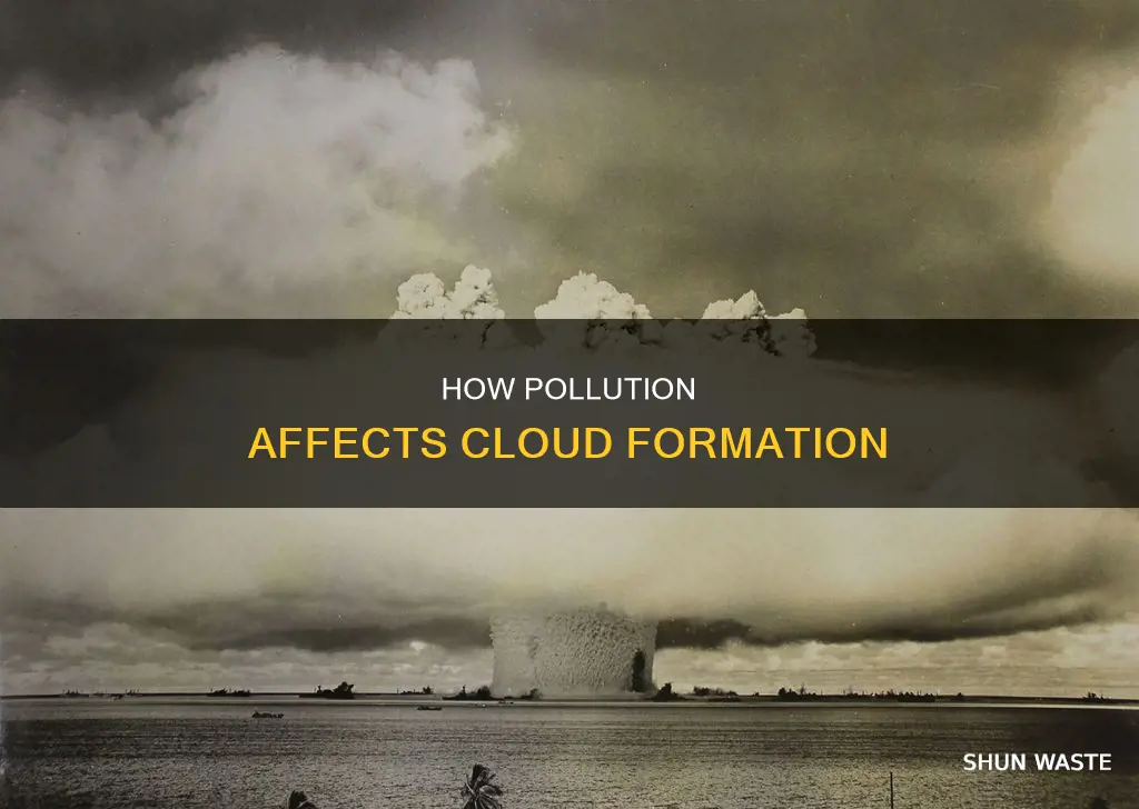 does pollution create clouds
