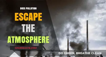 Pollution's Escape: Beyond Earth's Atmosphere