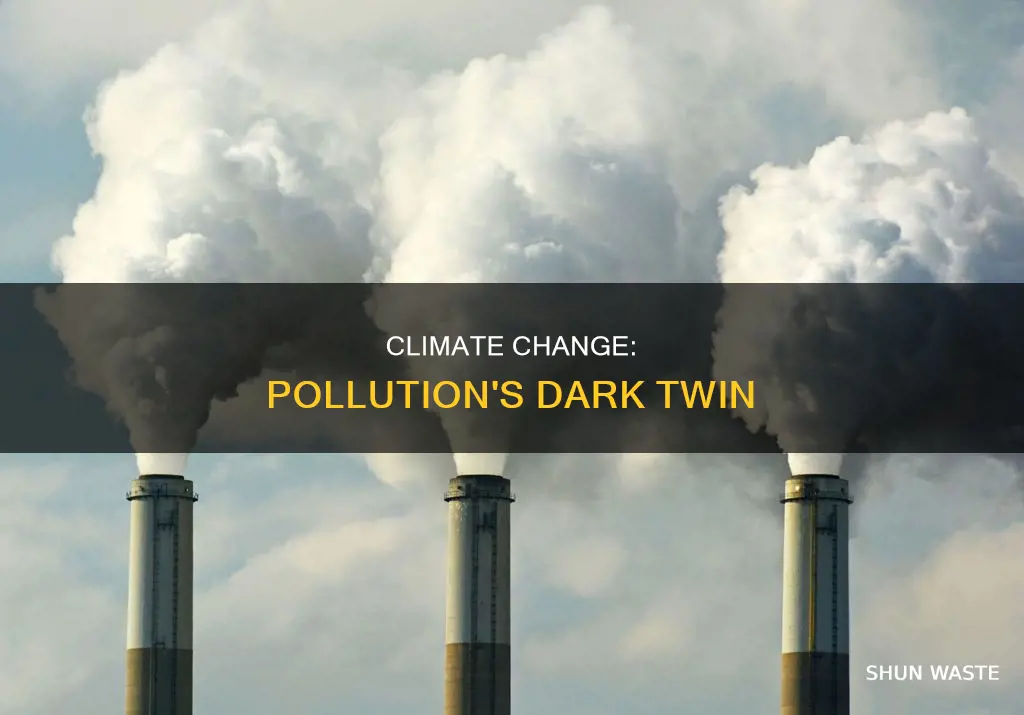 does pollution go hand-in-hand with climate change