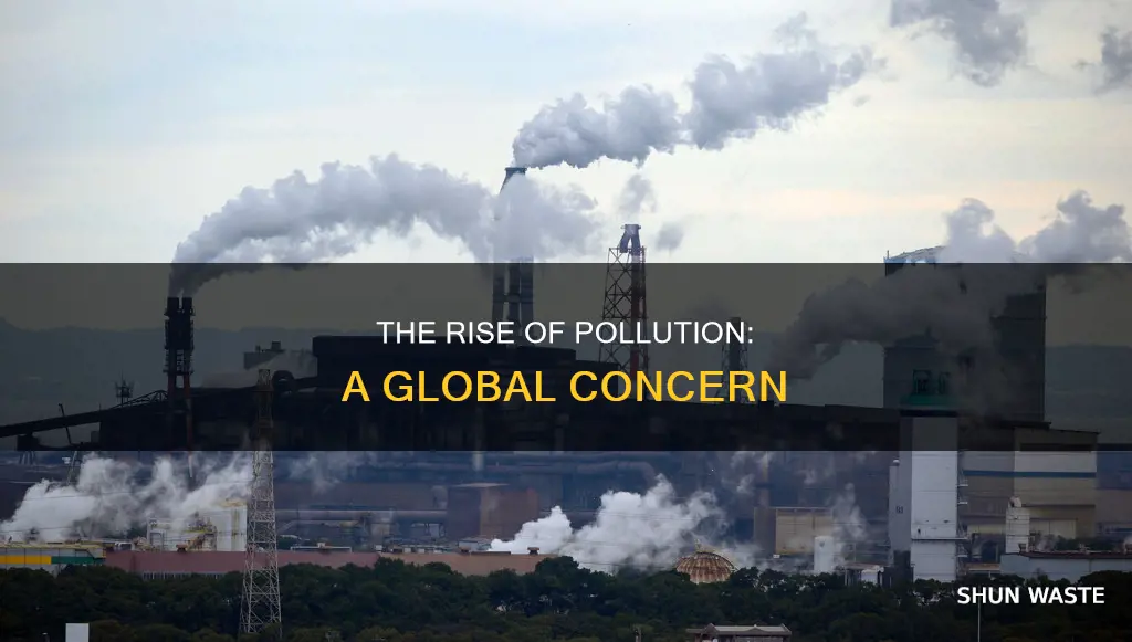 does pollution go up