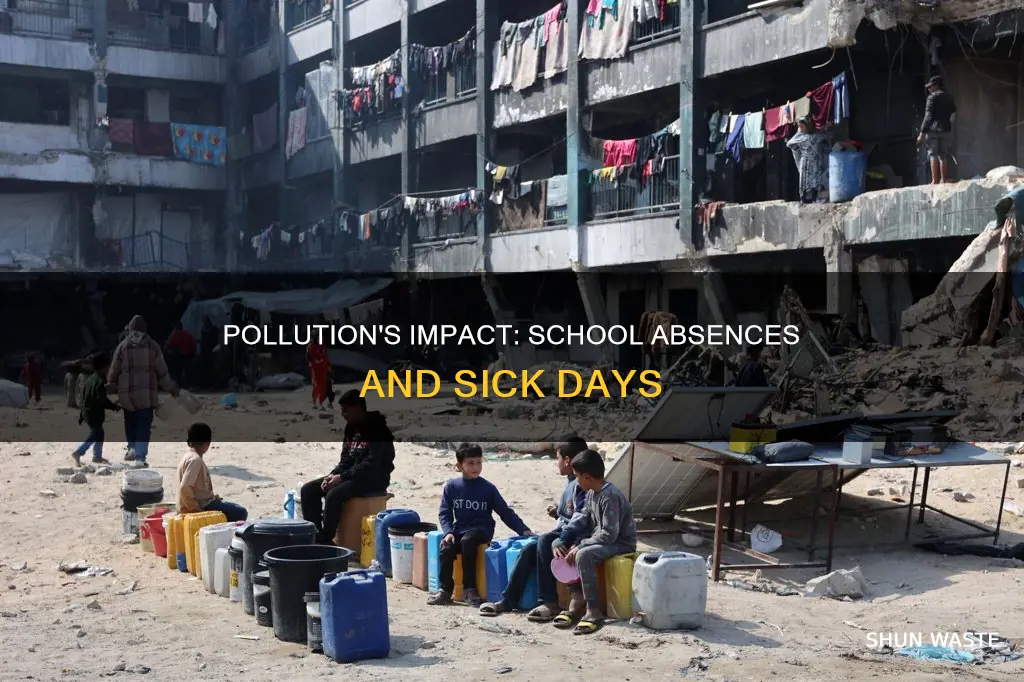 does pollution increase school absences
