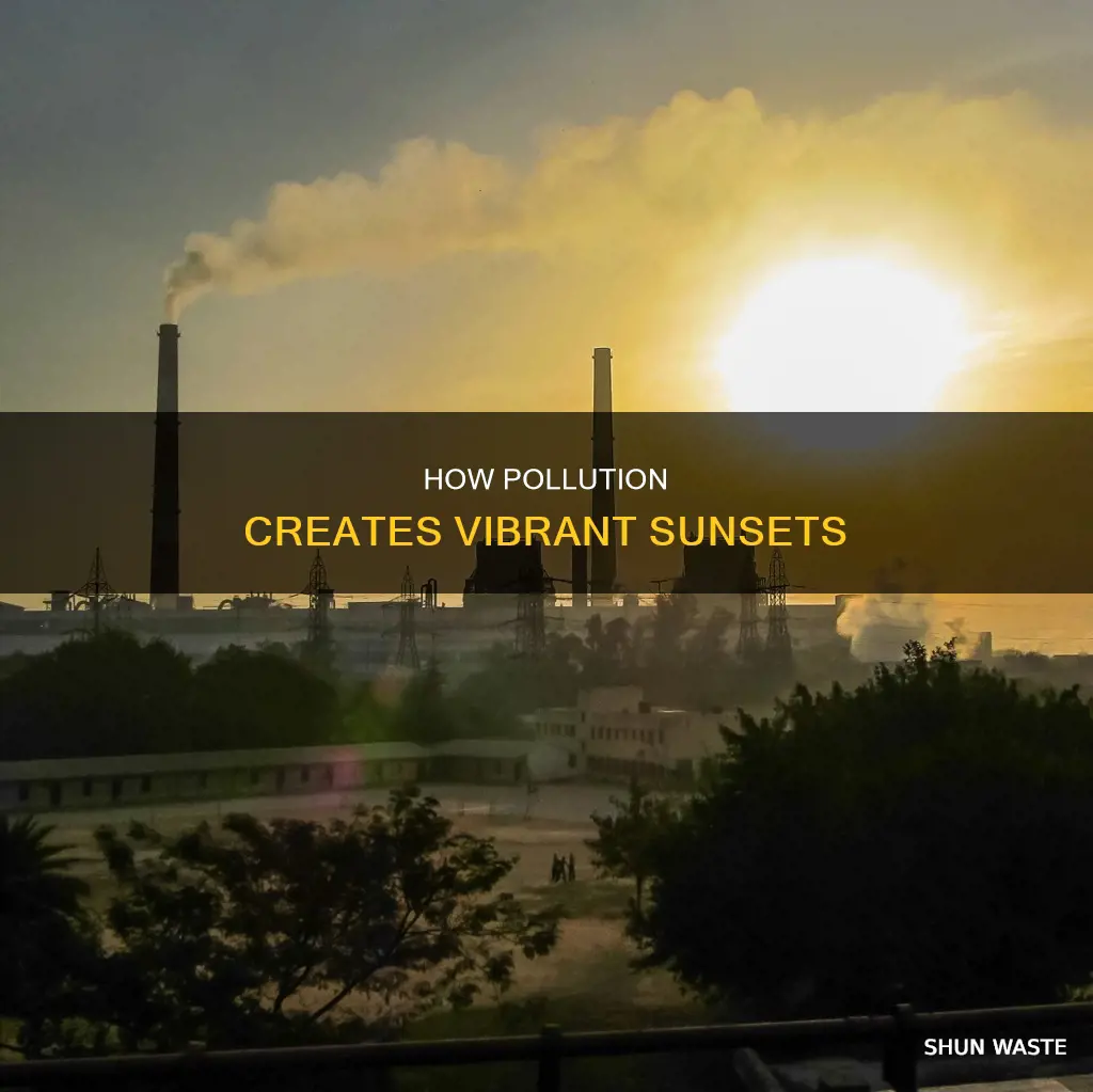 does pollution make sunsets prettier