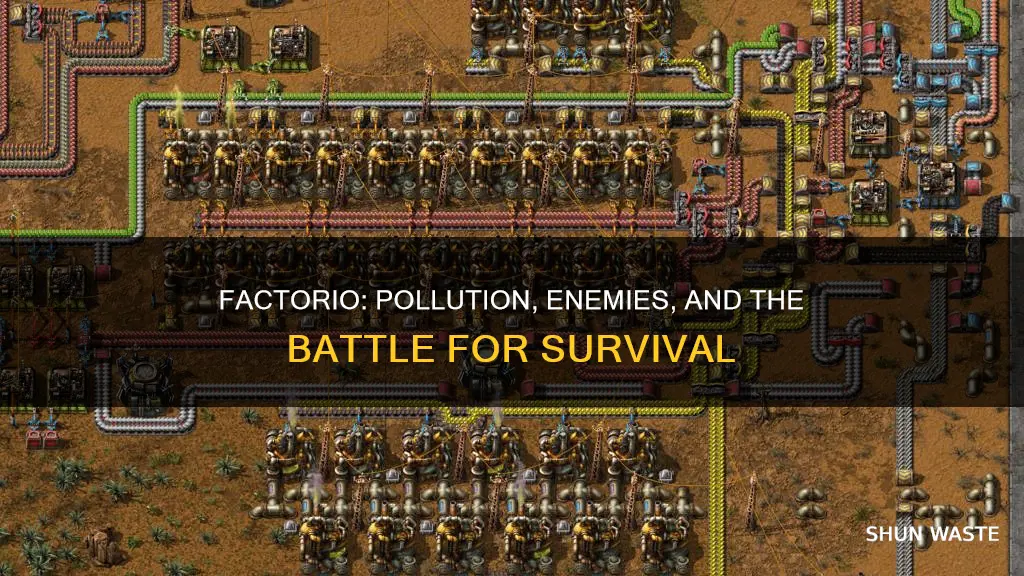 does pollution raise enemys in factorio