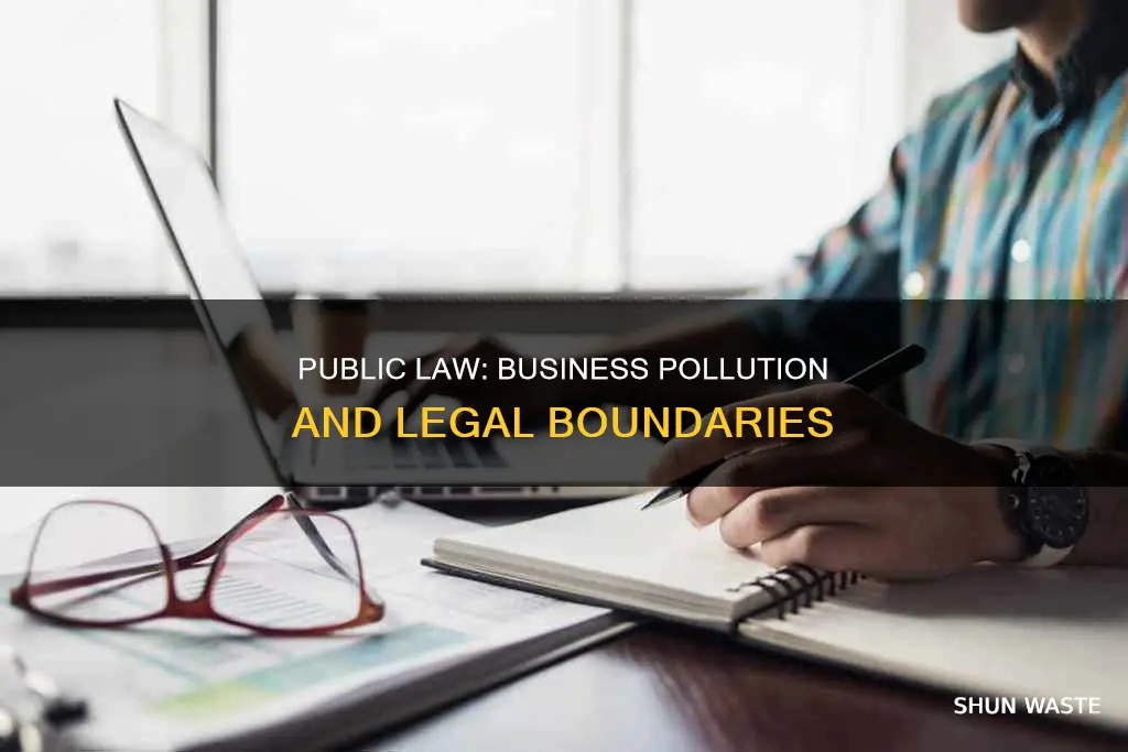 does public law include pollution by businesses