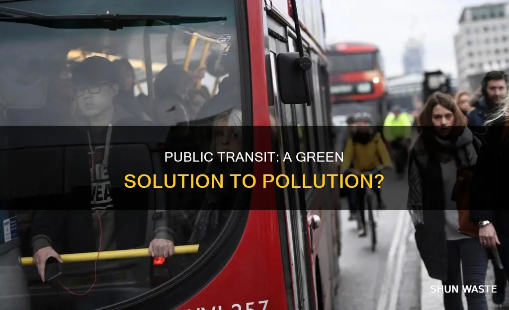 does public transit reduce pollution