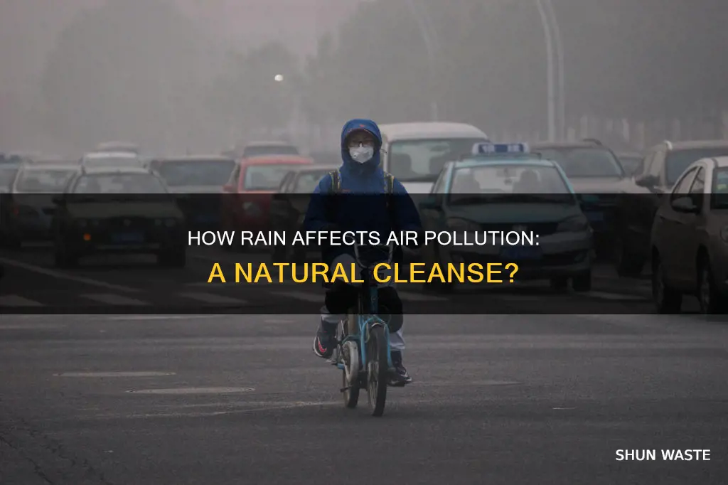 does rain clean pollution