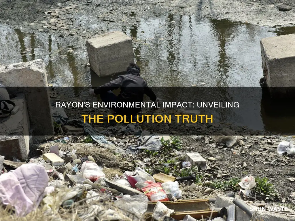 does rayon cause pollution