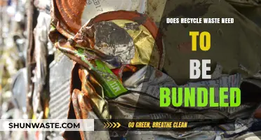 Bundling Recycled Waste: Essential Practice or Optional Step for Efficiency?