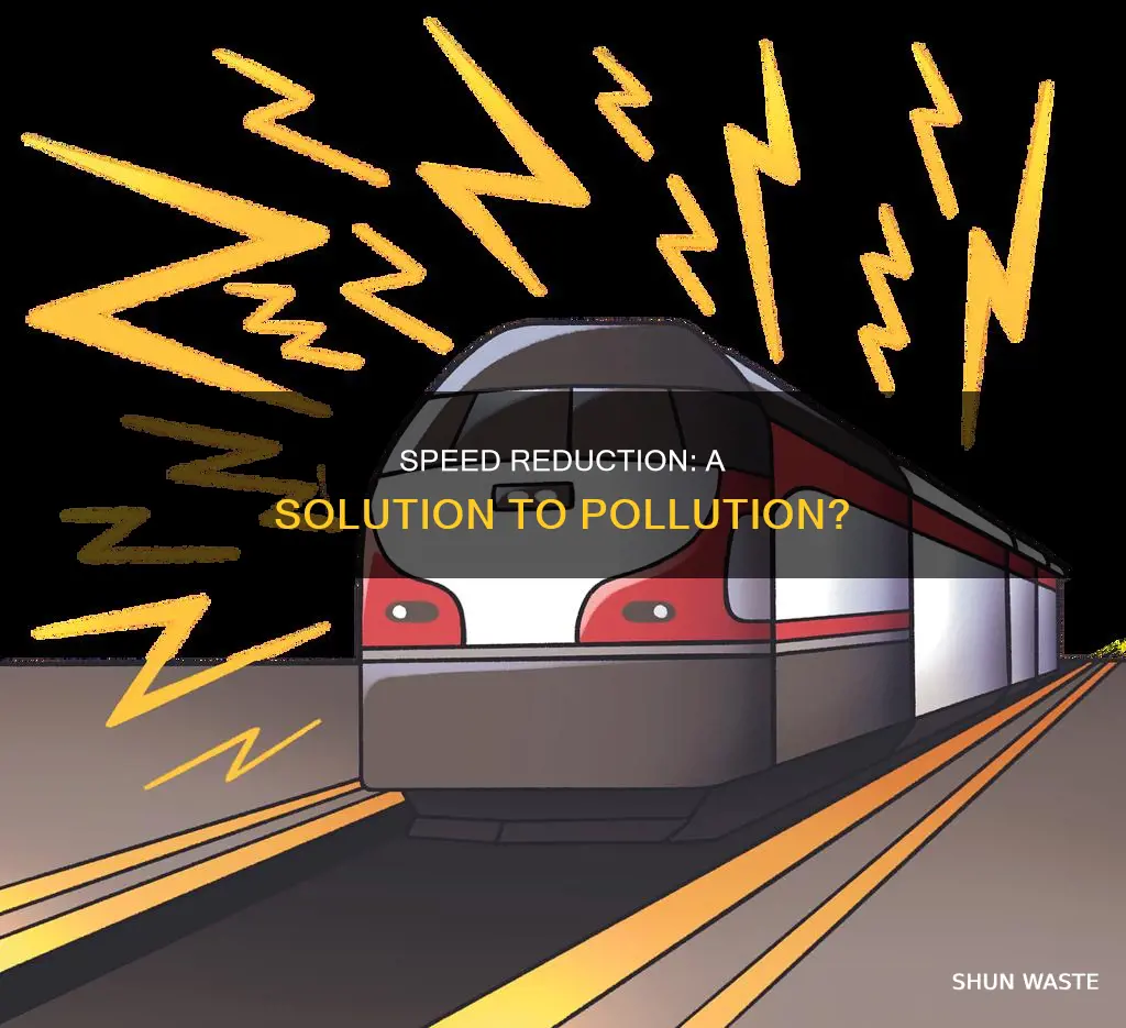 does reducing speed reduce pollution