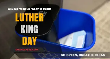 Rumpke Waste Collection Schedule: Martin Luther King Jr. Day Details