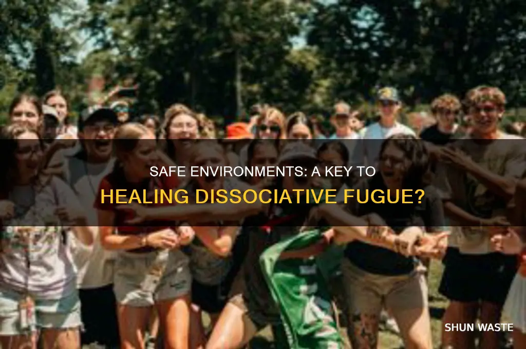 does safe environments help with dissociative fugue