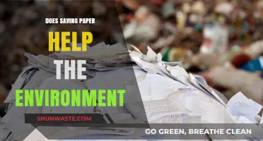 Saving Paper: A Small Step with Big Environmental Benefits?