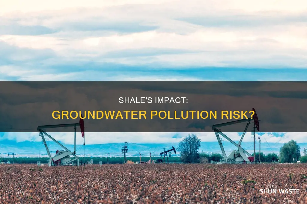 does shale allow ground groundwater pollution