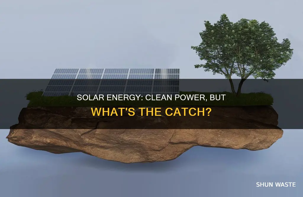 does solar energy pollute