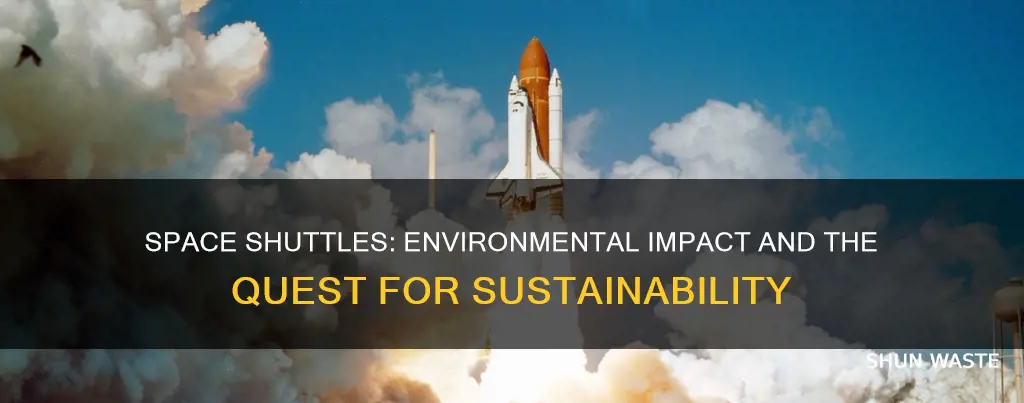 does space shuttles cause pollution