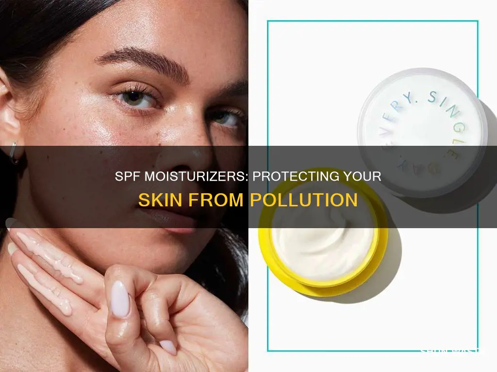 does spf in moisturizer help protect against pollution