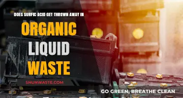 Surfic Acid Disposal: Organic Liquid Waste or Safe to Discard?