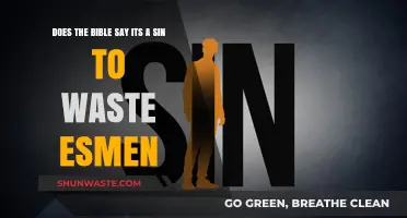 Is Wasting Esmen a Sin? Biblical Insights and Perspectives