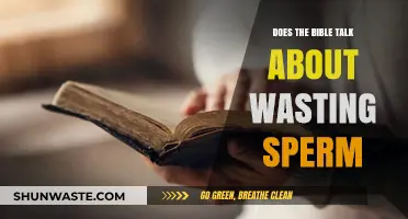 Biblical Perspectives on Wasting Sperm: Exploring Scriptural Insights and Teachings
