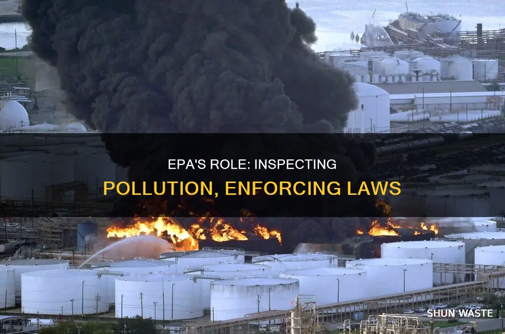 does the epa inspect pollution
