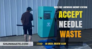 Lakewood Sheriff Station Needle Waste Disposal: Accepted or Not?