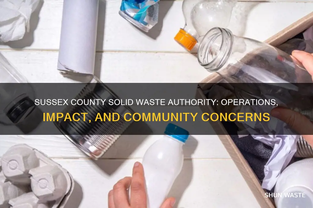 does the solid waste authority sussex county