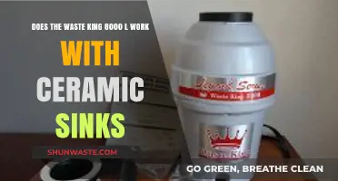 Waste King 8000 L: Compatibility with Ceramic Sinks Explained