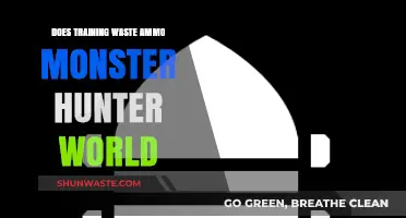 Is Ammo Wasted During Training in Monster Hunter World?