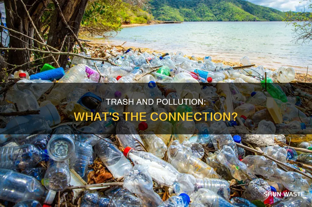 does trash make pollution