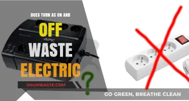 Is Constantly Turning Your AC On and Off Wasting Electricity?