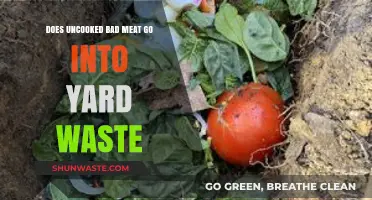 Can Uncooked Spoiled Meat Be Composted in Yard Waste?