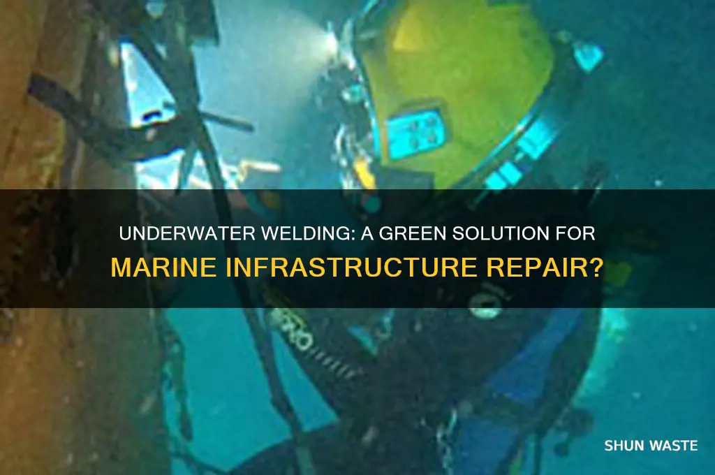 does underwater welding help the environment